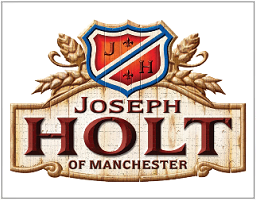 The logo of Joseph Holt of Manchester brewery