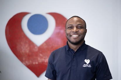 A photo of Oladipo Oni, digital trainer at The Christie.