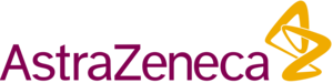 The logo for Astra Zeneca.