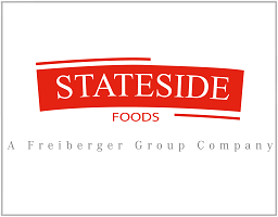 A logo for Stateside Foods, a Freiberger Group Company.