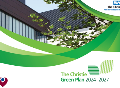An image of the front cover of The Christie Green Plan 2024 To 2027.