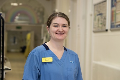 A photo of Roxana Boaler, staff nurse at The Christie.