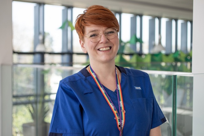 A photo of Layla Bostock, lung cancer clinical nurse specialist at The Christie.