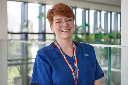 A photo of Layla Bostock, lung cancer clinical nurse specialist at The Christie.