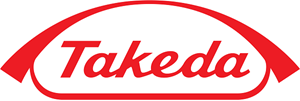 The logo for Takeda.