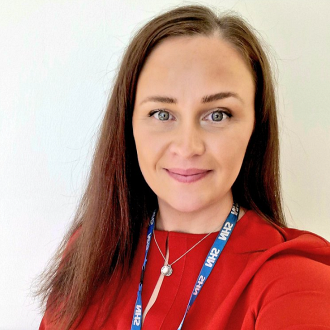 A photo of Gemma Butterworth, advanced clinical practitioner in the National Institute for Health and Care Research (NIHR) Manchester Clinical Research Facility (CRF) at The Christie.