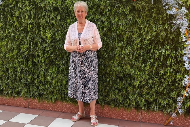 A photo of Christie patient Rosemary Andrew.